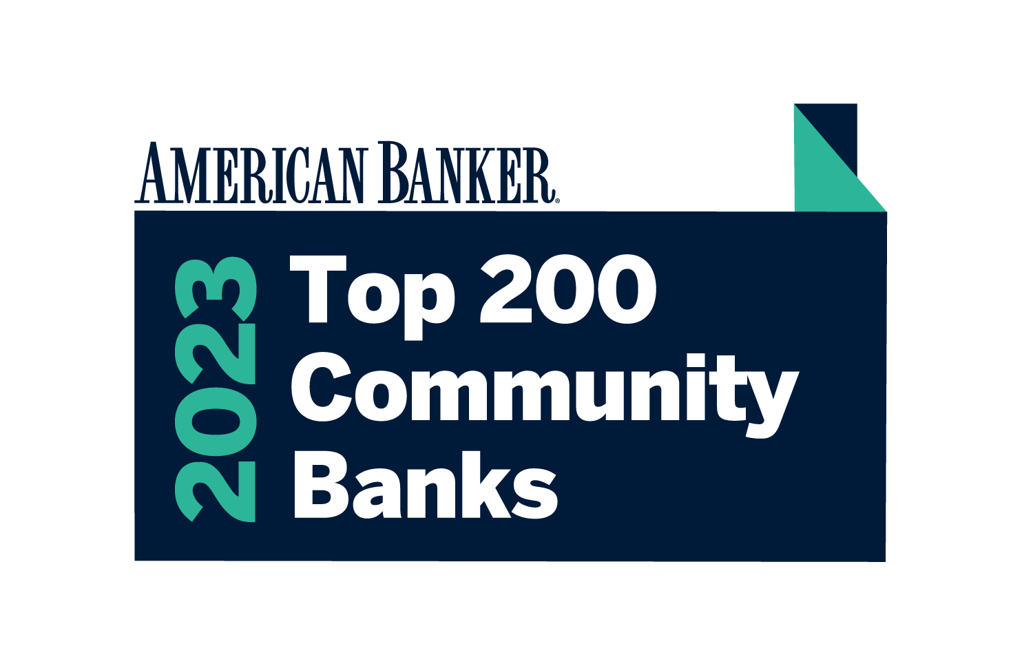 2023 Top 200 Community Bank Award