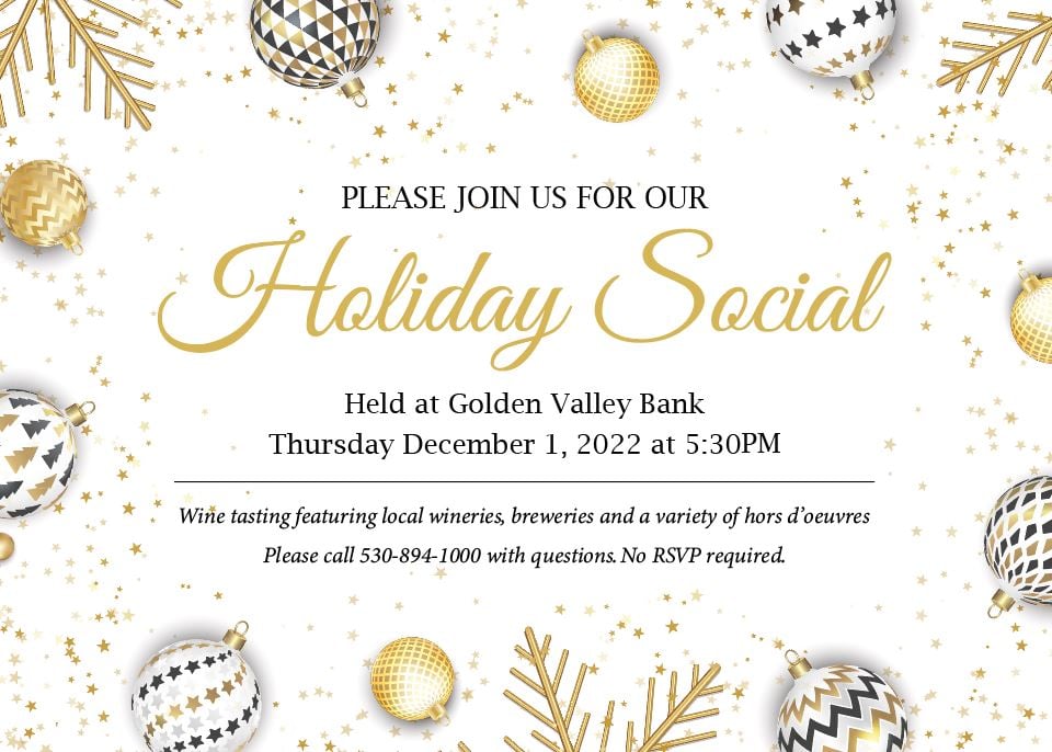 Holiday Social Invitation