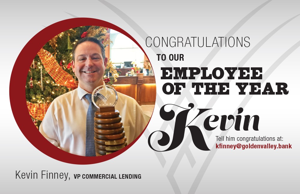 Kevin Finney, Employee of the Year
